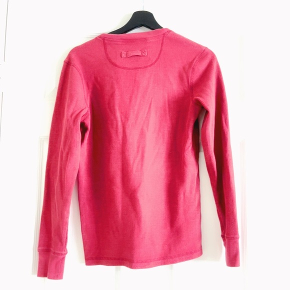 Jockey waffle sweater Red size small - Picture 3 of 4